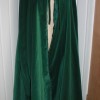 Green velvet cloak